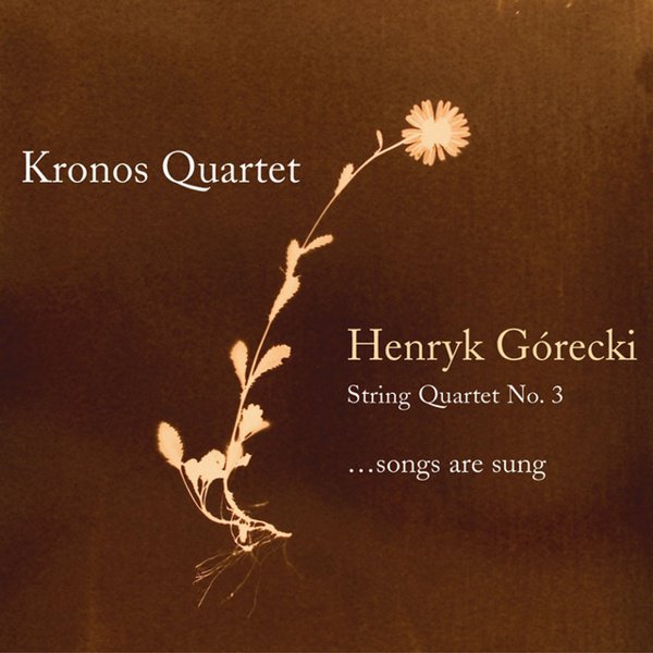 Henryk Górecki: String Quartet No. 3 cover