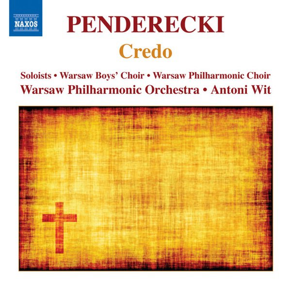 Penderecki: Credo cover