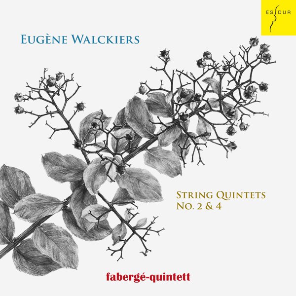 Eugène Walckiers: String Quintets No. 2 & 4 cover