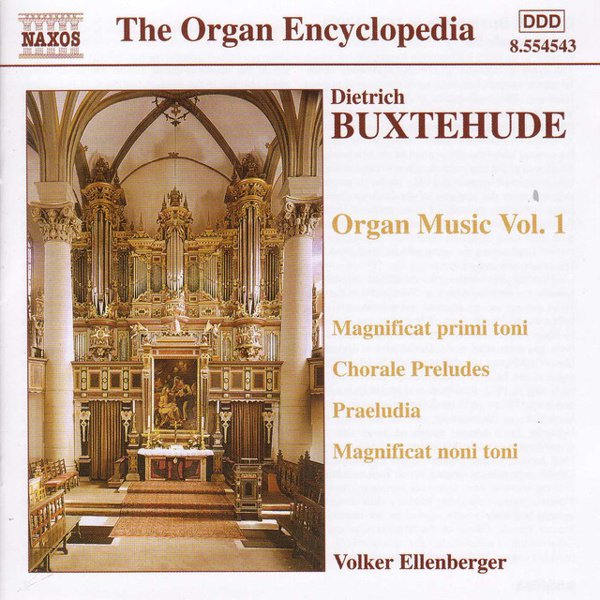 Buxtehude: Organ Music, Vol. 1 cover