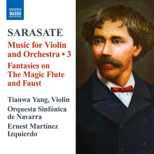 Pablo Sarasate: Music for Violin & Orchestra, Vol. 3 cover