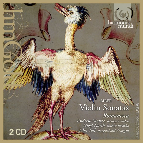 Heinrich Ignaz Franz von Biber: Violin Sonatas cover