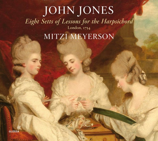 John Jones: Eight Setts of Lessons for the Harpsichord cover