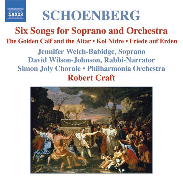 Arnold Schoenberg: Six Songs for Soprano and Orchestra album cover