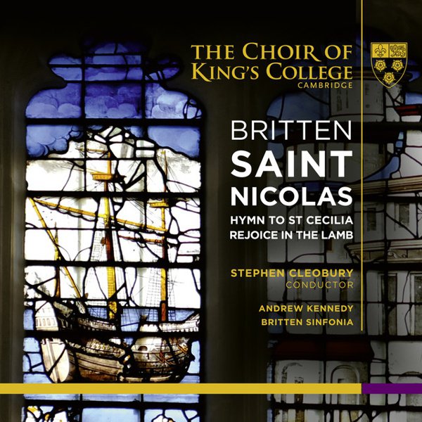 Britten: Saint Nicolas cover
