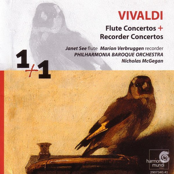 Antonio Vivaldi: Flute Concertos cover