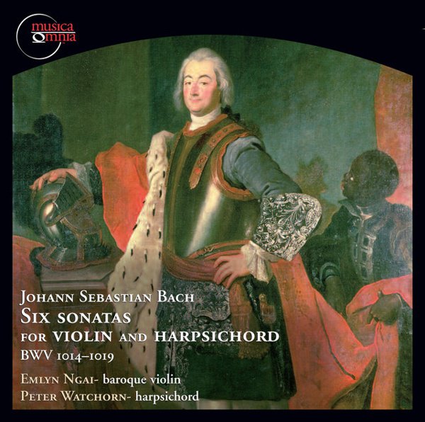 Bach: Six Sonatas for Violin and Harpsichord BWV 1014-1019 cover