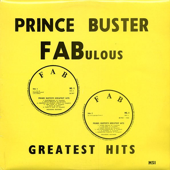 Fabulous Greatest Hits cover