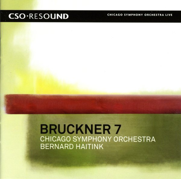 Bruckner: Symphony No. 7 album cover