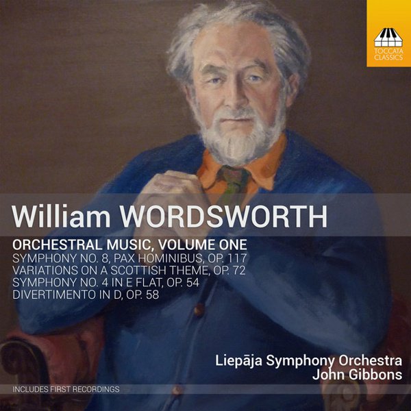 William Wordsworth: Orchestral Music, Vol. 1 album cover