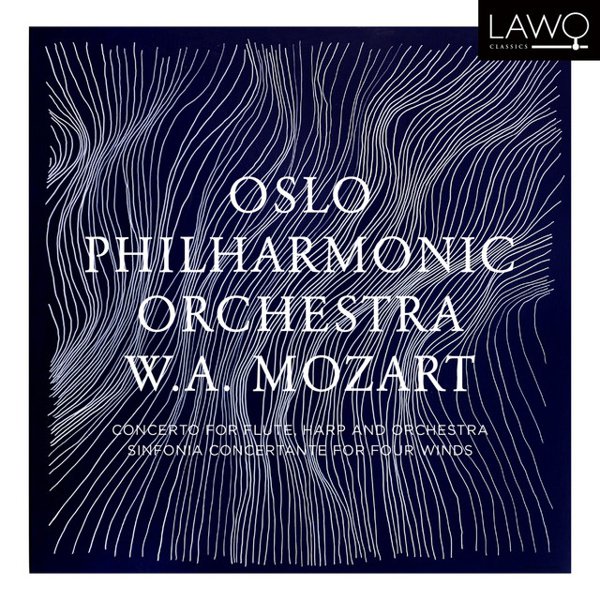 Mozart: Concerto for Flute, Harp and Orchestra; Sinfonia Concertante for Four Winds cover