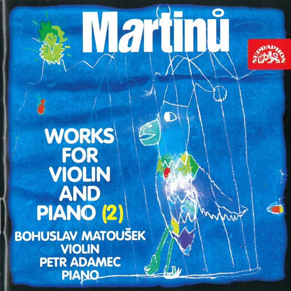 Martinu: Works for violin & piano, Vol. 2 cover