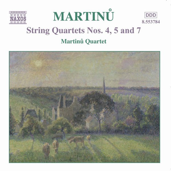 Martinu: String Quartets Nos. 4, 5 & 7 album cover