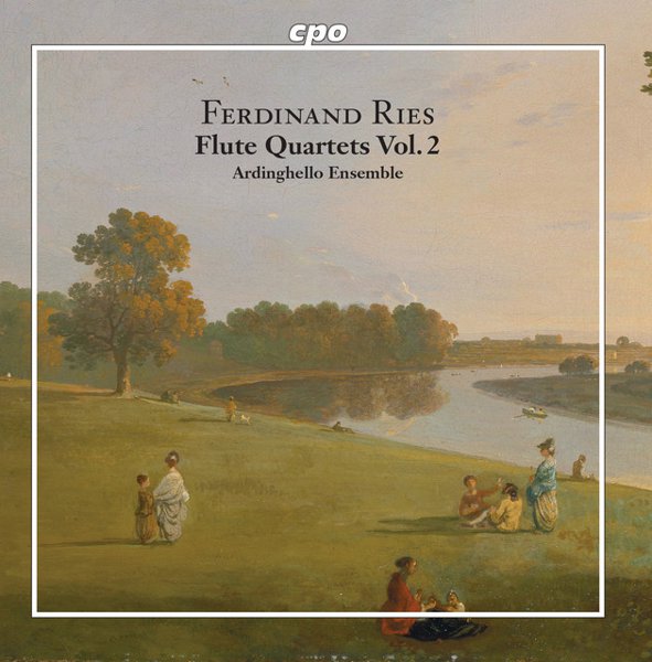 Ries: Flute Quartets, Vol. 2 cover