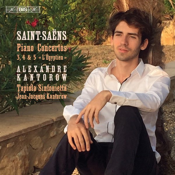 Saint-Saëns: Piano Concertos 3, 4 & 5 “L’Égyptien” album cover