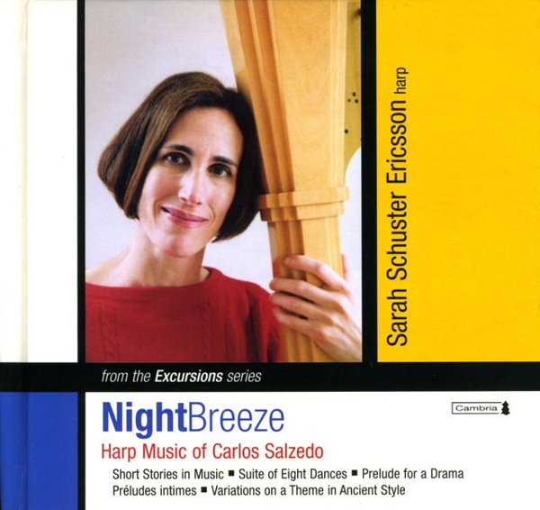 Night Breeze: Harp Music of Carlos Salzedo album cover
