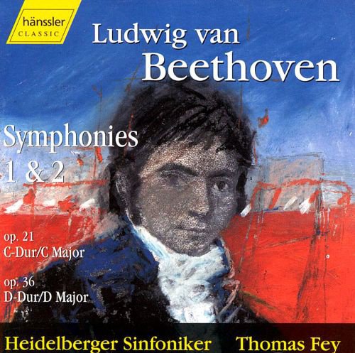 Beethoven: Symphonies Nos. 1 & 2 cover