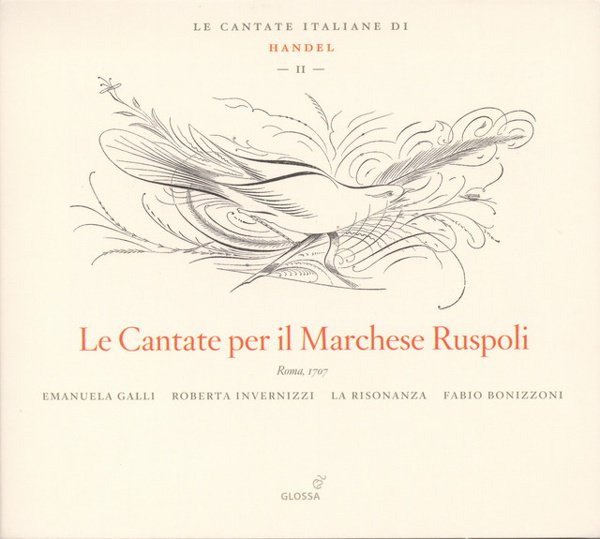 Handel: Le Cantate per il Marchese Ruspoli cover