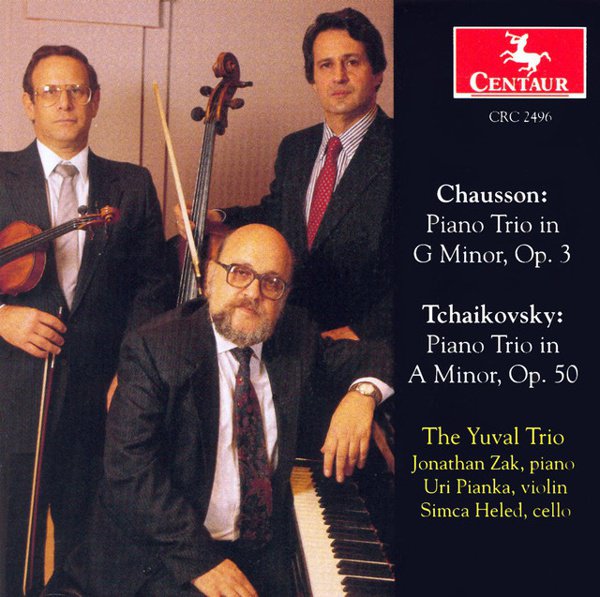 Chausson: Piano Trio, Op. 3; Tchaikovsky: Piano Trio, Op. 50 cover