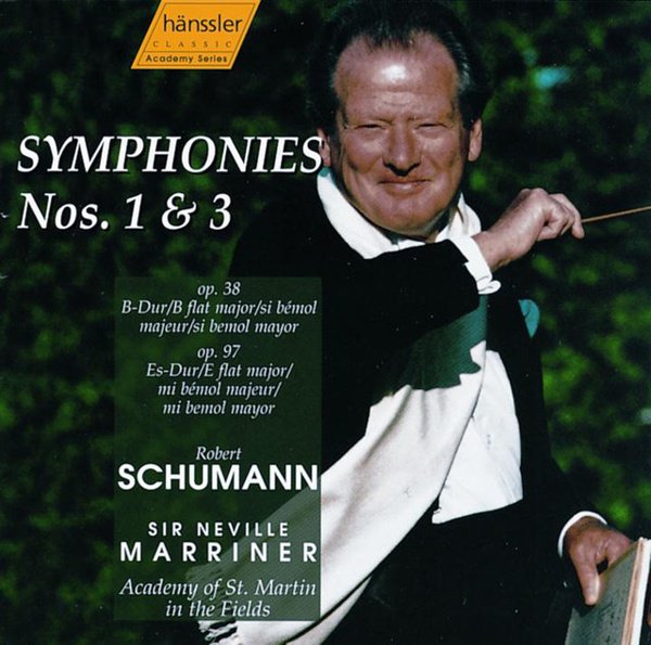 Schumann: Symphonies Nos. 1 & 3 album cover