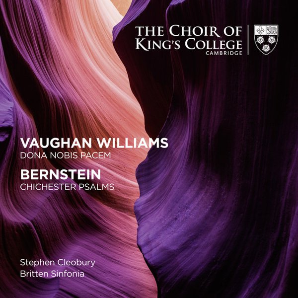Vaughan Williams: Dona Nobis Pacem; Bernstein: Chichester Psalms album cover