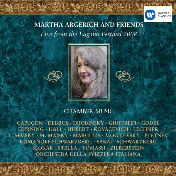 Martha Argerich and Friends: Live from the Lugano Festival 2008 album cover