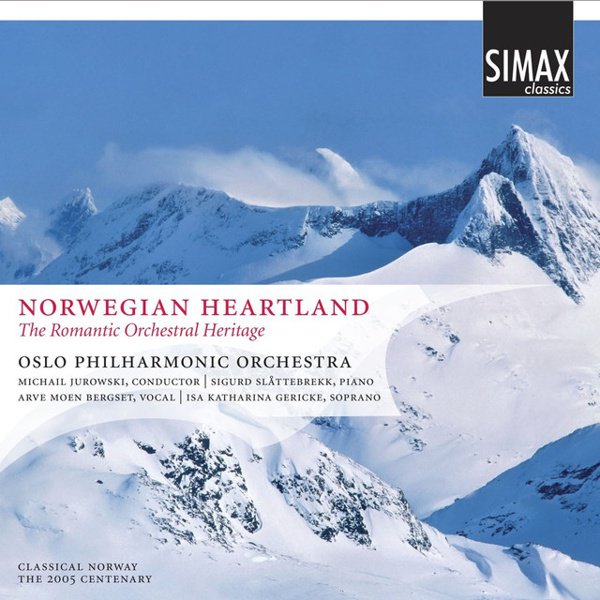 Norwegian Heartland: The Romantic Orchestral Heritage album cover