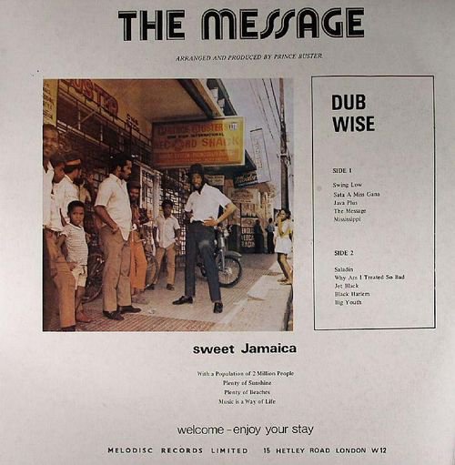 The Message Dubwise cover