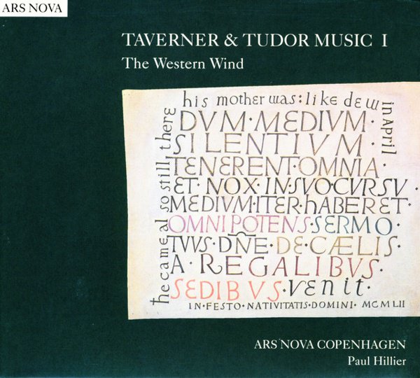 Taverner: Western Wind Mass album cover