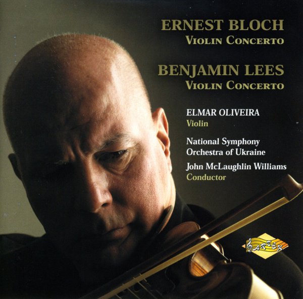 Bloch, Lees: Violin Concertos cover