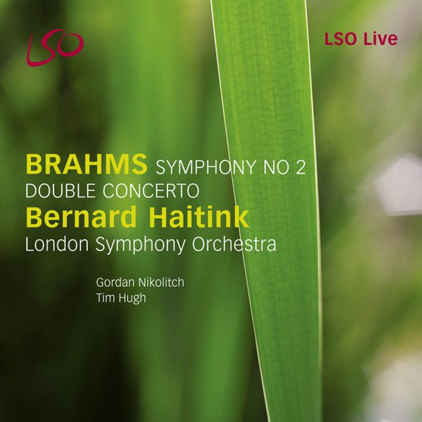 Brahms: Symphony No. 2; Double Concerto cover