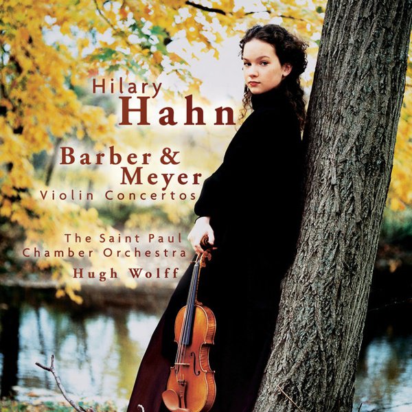 Barber & Meyer: Violin Concertos cover