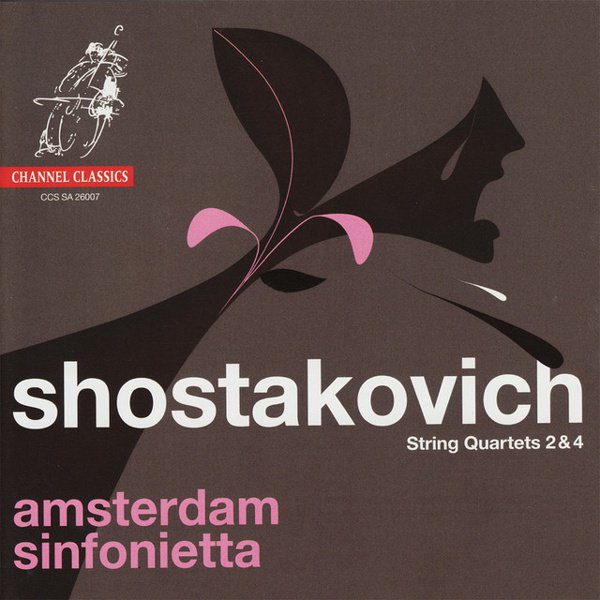 Shostakovich: String Quartets 2 & 4 album cover