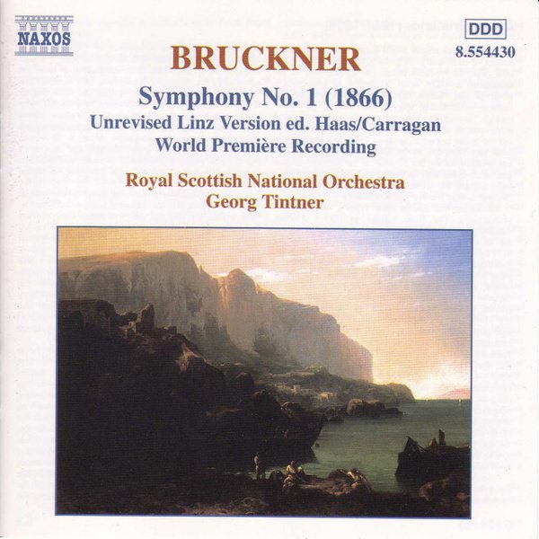 Bruckner: Symphony No. 1 (1866) cover
