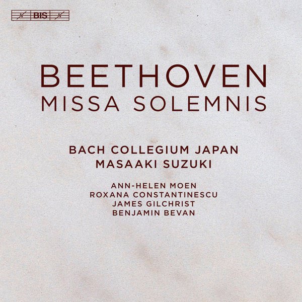 Beethoven: Missa solemnis cover