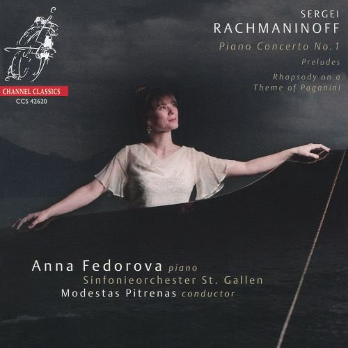 Sergei Rachmaninoff: Piano Concerto No. 1; Rhapsody on a Theme of Paganini cover