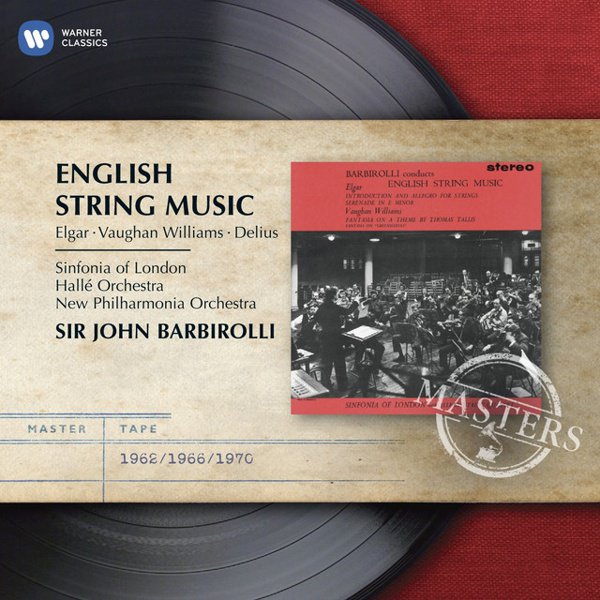 Elgar: Introduction and Allegro; Serenade; Elegy; Sospiri; Vaughan Williams: Fantasias album cover