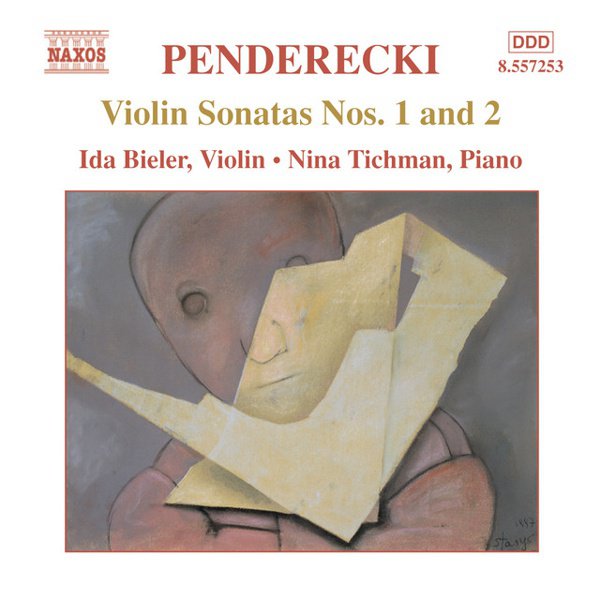 Penderecki: Violin Sonatas Nos. 1 & 2 cover