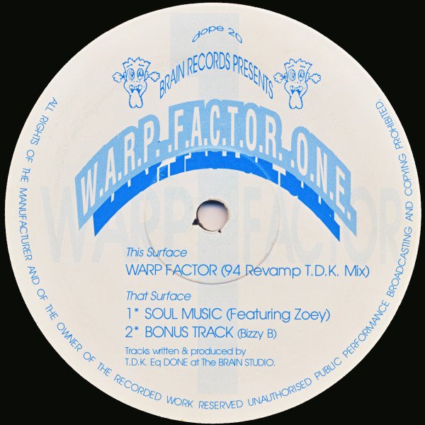Warp Factor One album cover