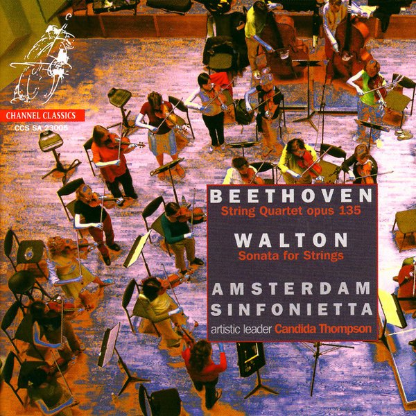 Beethoven: String Quartet, Op. 135; Walton: Sonata for Strings cover