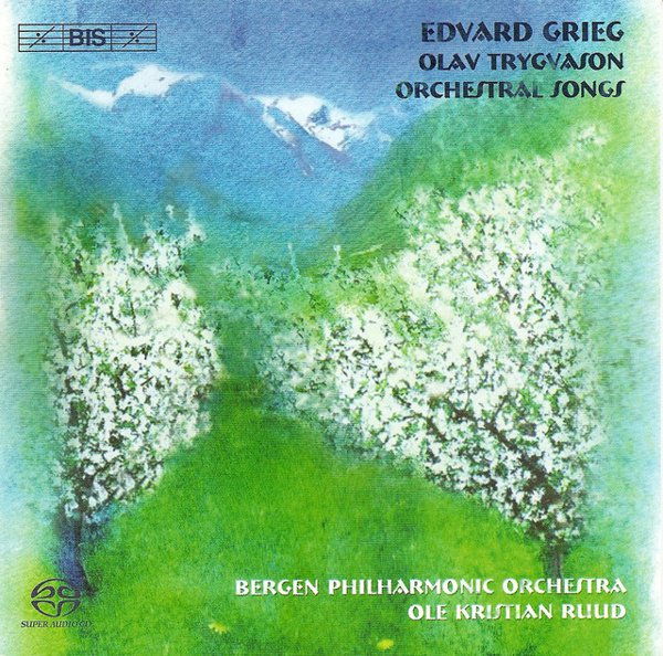 Grieg: Olav Trygason; Orchestral Songs album cover