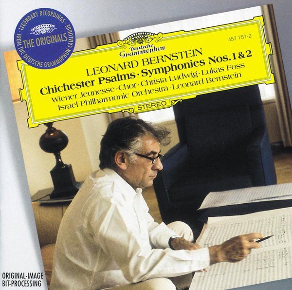 Bernstein: Chichester Psalms; Symphonies Nos. 1 & 2 cover