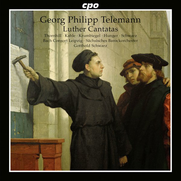 Telemann: Luther Cantatas cover