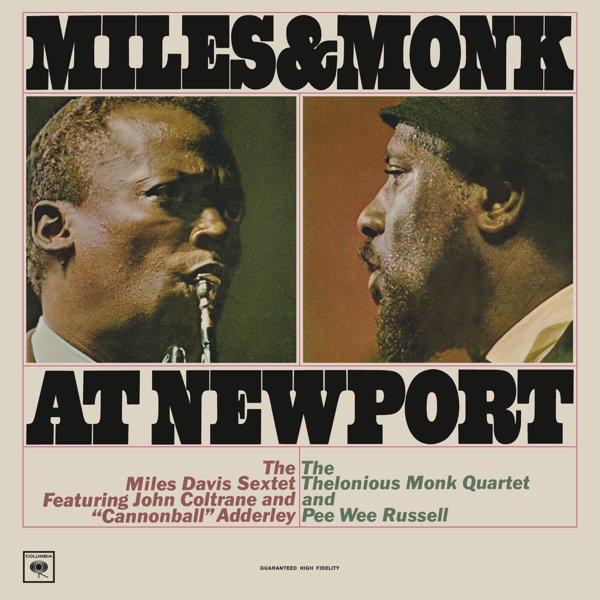 Miles & Monk At Newport cover