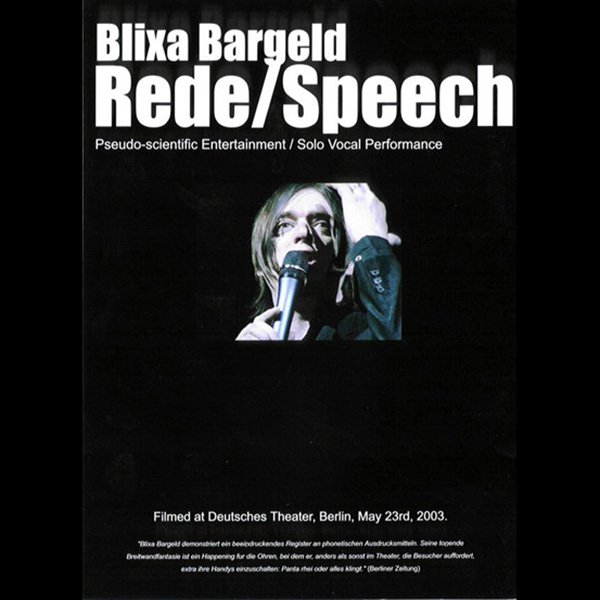 Rede / Speech cover