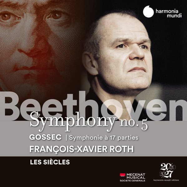Beethoven: Symphony No. 5 - Gossec: Symphonie à dix-sept parties cover
