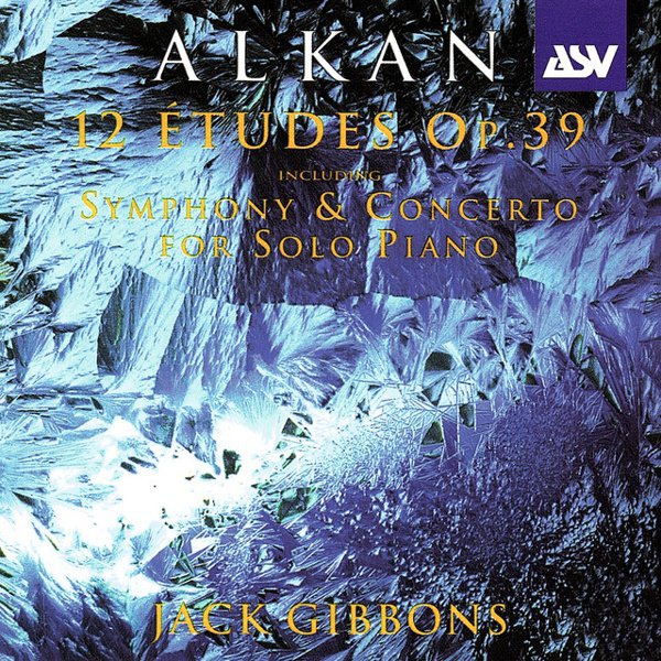 Alkan: 12 Études, Op. 39 cover