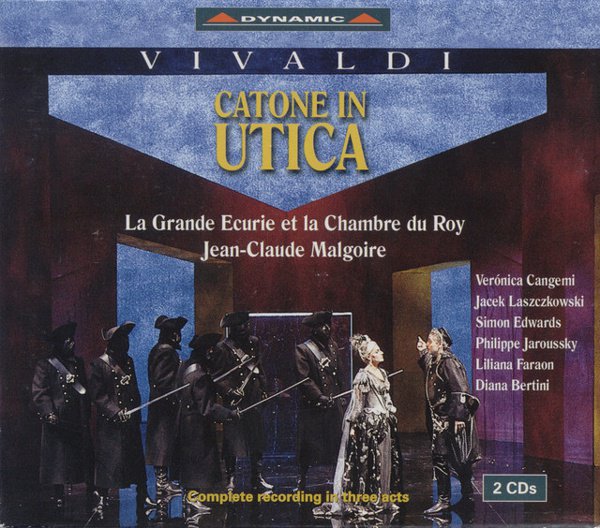Vivaldi: Catone in Utica cover