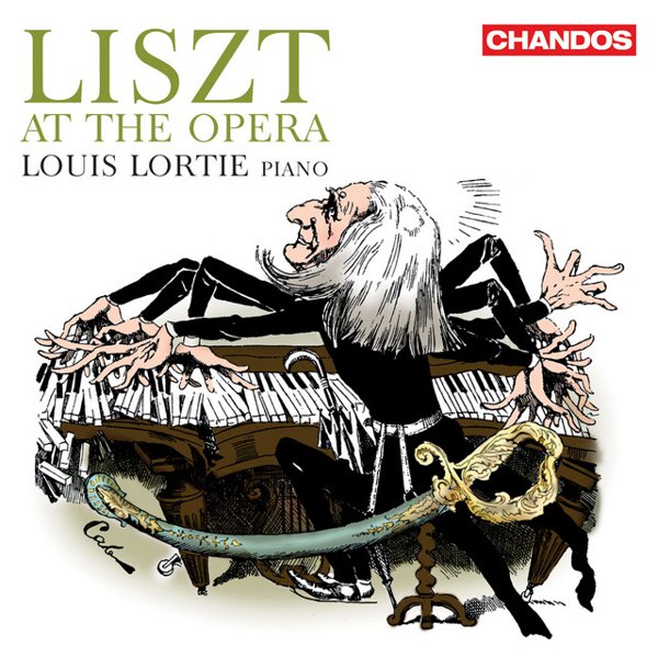 Liszt at the Opera album cover