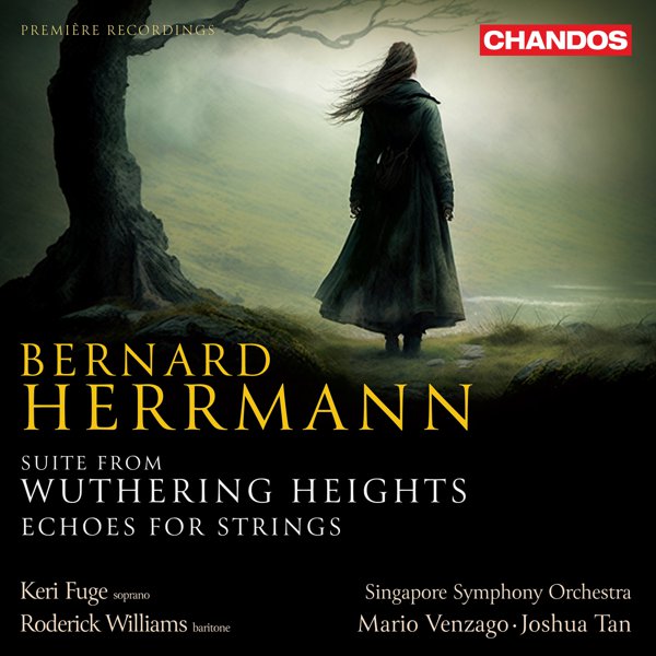 Herrmann: Suite from Wuthering Heights, Echoes for Strings cover